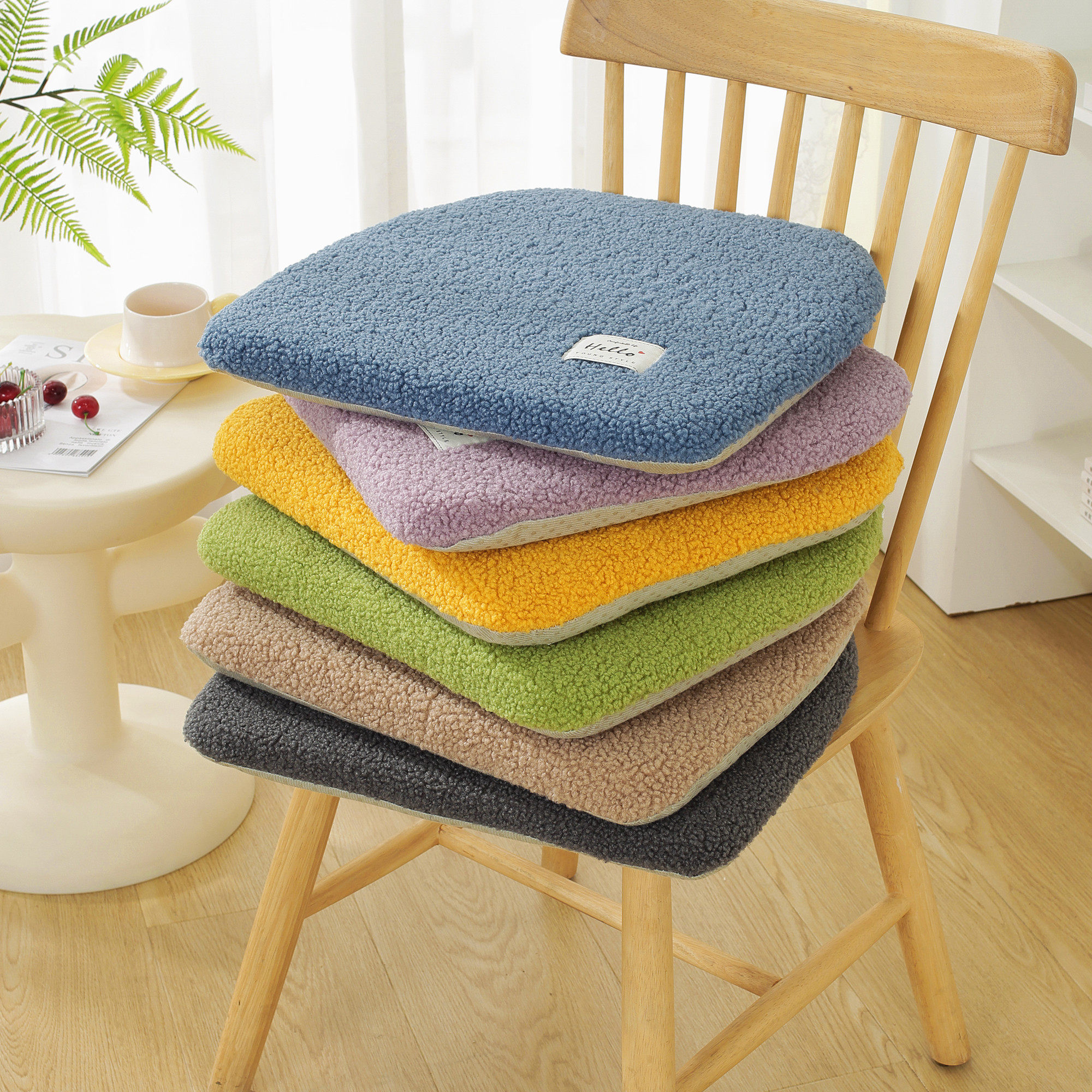 羊羔绒坐垫加厚毛绒马蹄形冬季屁股垫垫子餐椅垫可拆洗办公室久坐,居家布艺,椅垫,淘宝优惠券,粉丝福利购,淘宝优惠卷