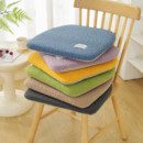 羊羔绒坐垫加厚毛绒马蹄形冬季 屁股垫垫子餐椅垫可拆洗办公室久坐