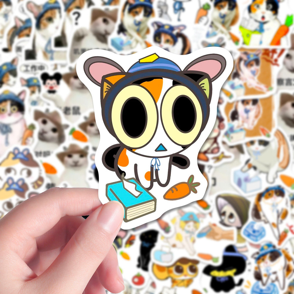 174张萝卜纸巾猫贴纸可爱搞怪抽象爆款表情包梗图diy笔记本手机贴,文具电教/文化用品/商务用品,贴纸/立体贴纸,淘宝优惠券,粉丝福利购,淘宝优惠卷