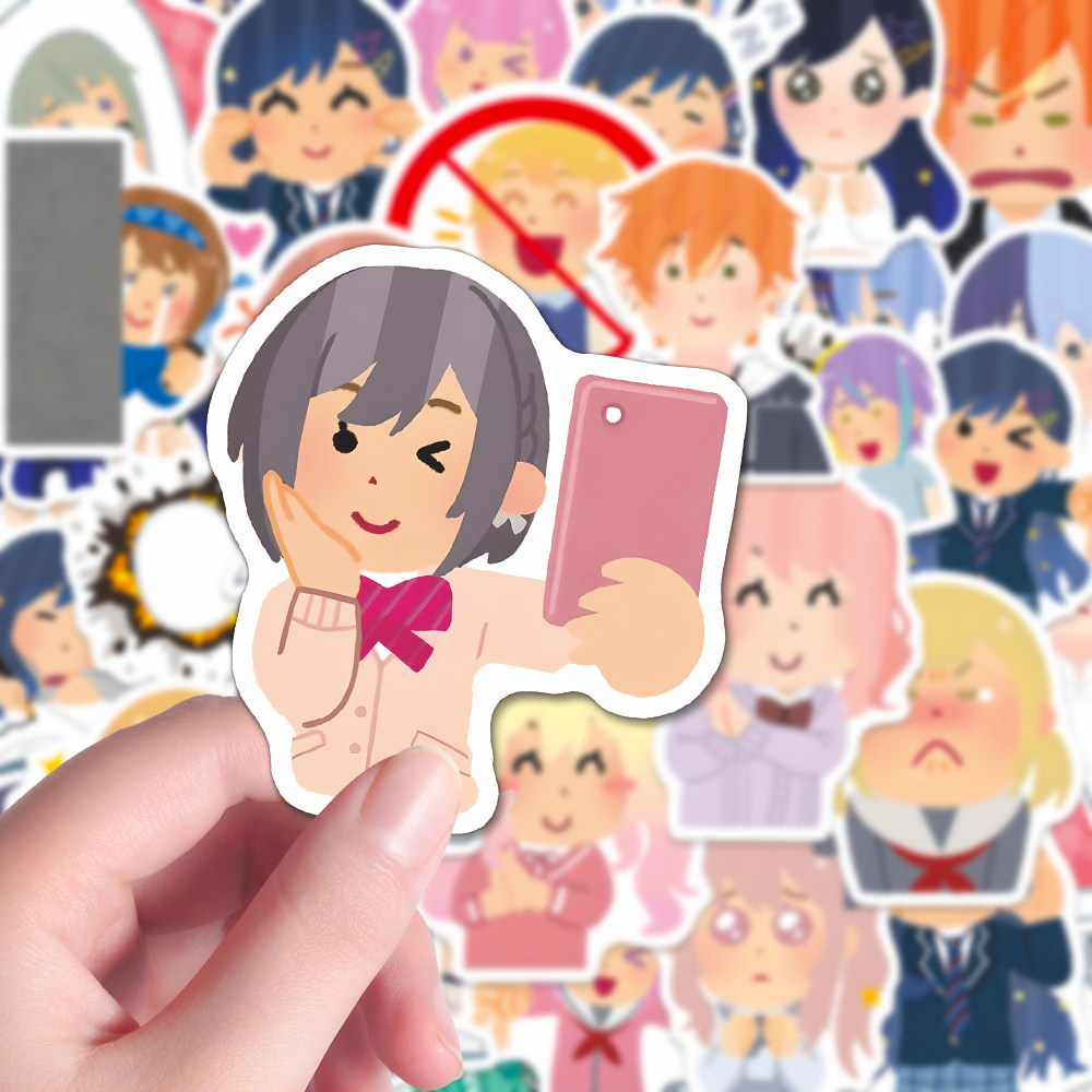 150张二次元世界计划多彩舞台PJSK小人表情包可爱贴纸晓山瑞希,文具电教/文化用品/商务用品,贴纸/立体贴纸,淘宝优惠券,粉丝福利购,淘宝优惠卷