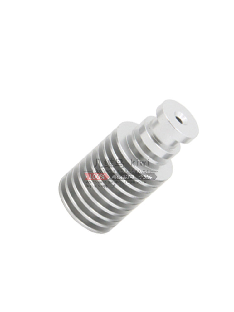 V5 히트 파이프 E3D 원격 3D 프린터 원격 175 모든 금속 알루미늄 시트 M6 스레드 필라멘트 냉각 압출기