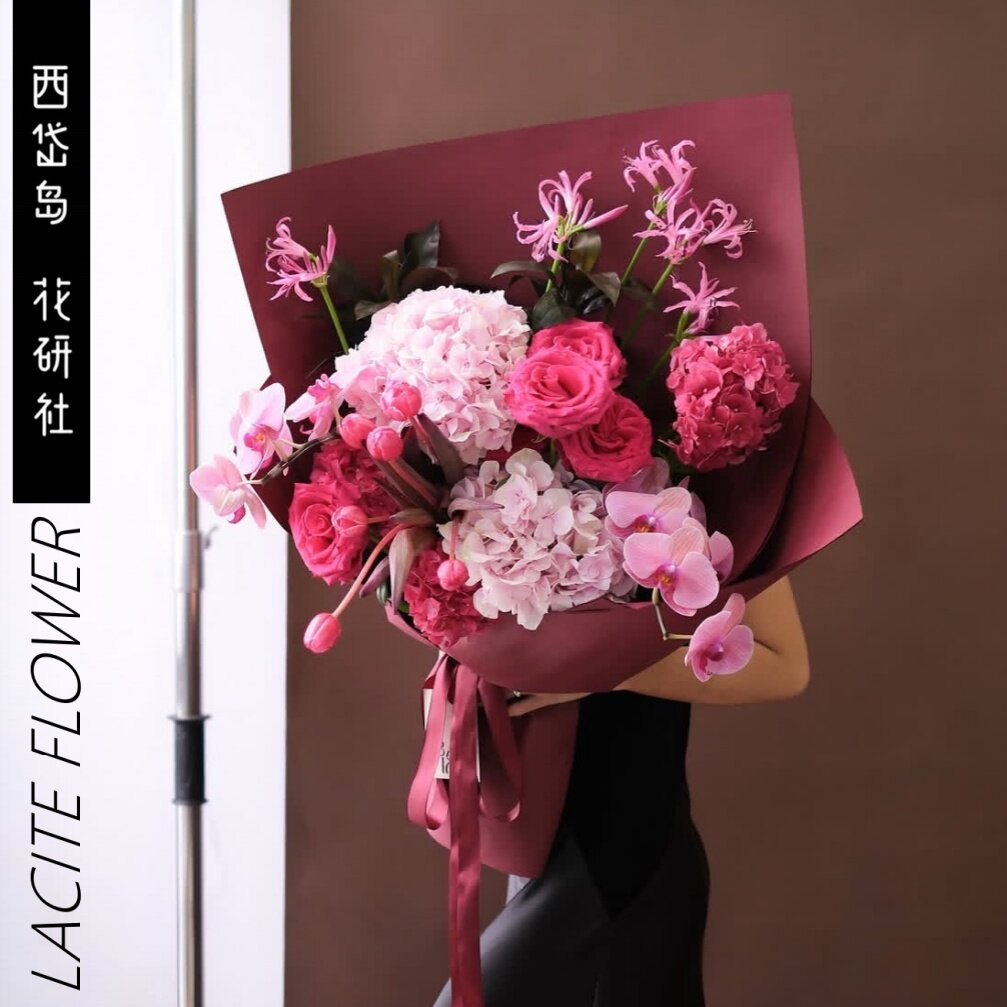 西岱岛北京弗洛伊德玫瑰生日花束