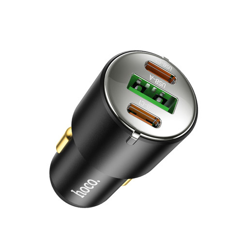 HOCO浩酷 NZ6兰克PD45W（2C1A）车载充电器适用三星PD25W/苹果20W
