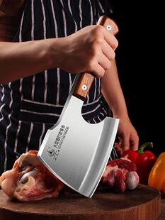 小天子品牌砍骨斧不锈钢50Cr15Mov家用商用加厚砍大骨专用加厚