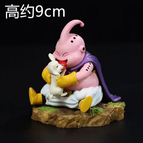 七龙珠舔狗魔人布欧搞怪手办模型