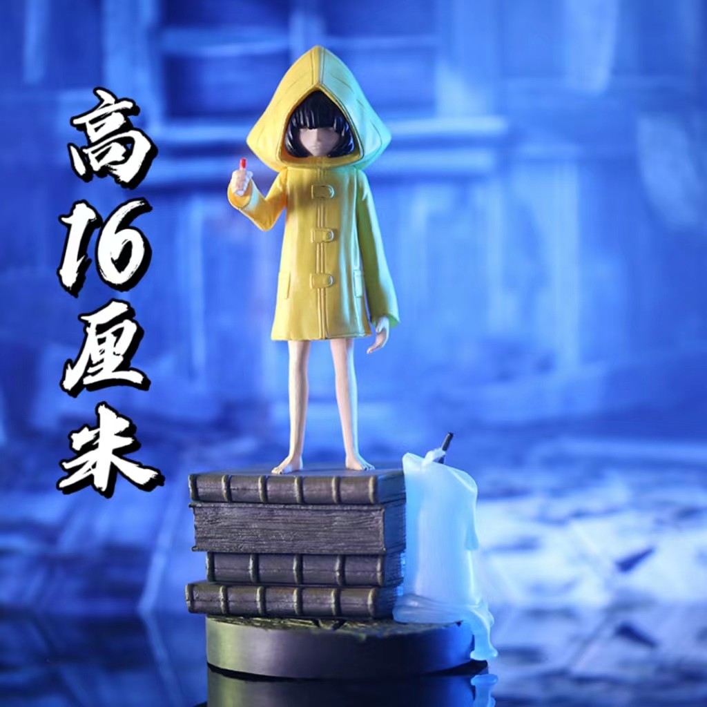 小小梦魇 小六 雨衣 噩梦 迷你手办 收藏品 游戏模型摆件周边礼物