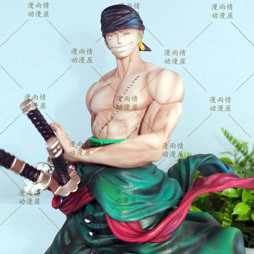One Piece 二次元周边桌搭摆件金山索隆手办模型动漫周边潮玩礼物