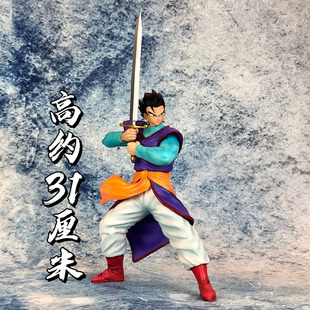 七龙珠 界王神悟饭 GK魔改 孙悟饭 执剑 重涂 手办模型摆件动漫