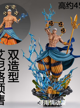 海贼王大玩家雷神艾尼路手办