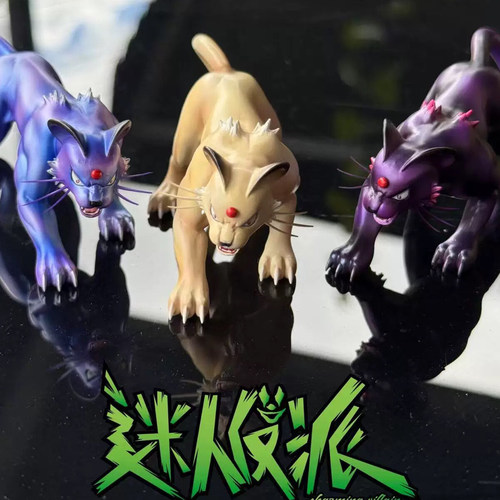 BKM宠物精灵动漫周边机箱车载桌面摆件迷人反派猫老大公仔GK手办