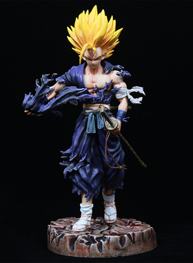 龙珠LK和风武士系列孙悟饭人造人18号贝吉塔特超级赛亚人手办模型