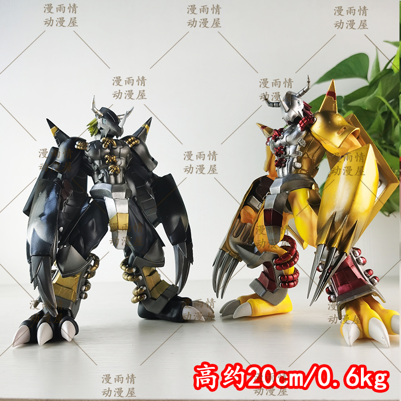 數(shù)碼寶貝手辦 戰(zhàn)斗暴龍獸 黑暗進化 GK 雕像擺件動漫模型男生禮物