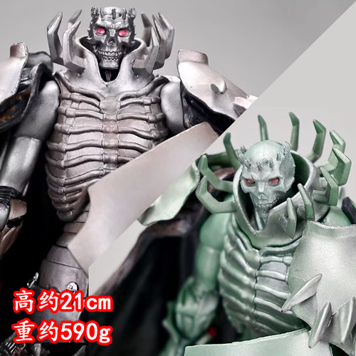 剑风传奇二次元雕像骷髅骑士GK手办剑锋骷髅战士模型桌面摆件礼品