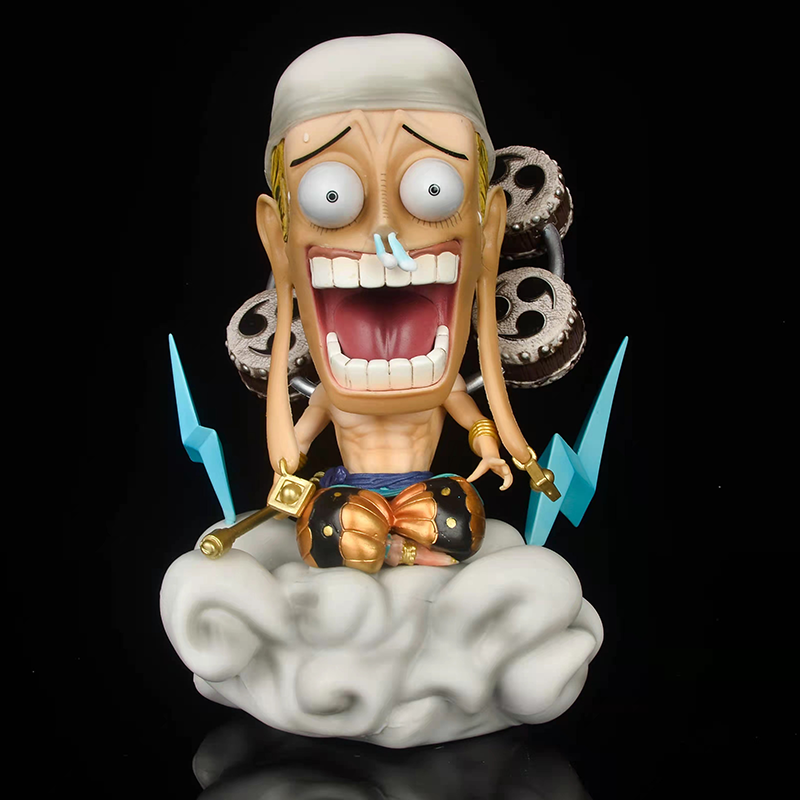 海贼王gk雷神艾尼路lbs惊讶表情 二次元动漫手办模型摆件公仔礼物