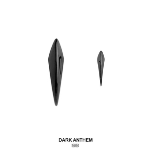 ANTHEM重音 DARK 鸟爪耳钉中性酷简约纯银个性 男女款 耳环不对称