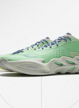 专柜李宁2025男子䨻轻量高回弹中帮篮球专业比赛运动鞋ABAV027