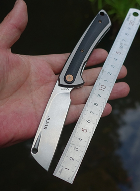 新品现货BUCK 巴克263HiLine高硬度锋利折叠快开随身口袋工具小刀