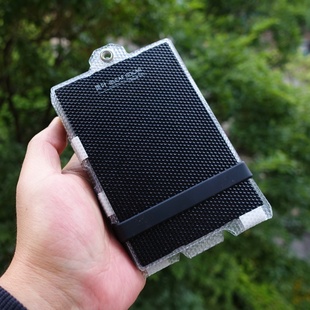 正品黑叶23W QC PD 快充户外BC野营防水轻量便携折叠太阳能充电板