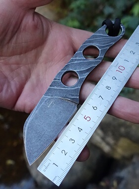 Boker Knives 一体龙骨D2钢高强度战术小直刀户外BC野营随身装备