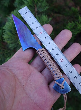 加厚版HIPTiNite SM-100 高硬度镍钛合金鱼叉小刀 户外BC野营装备