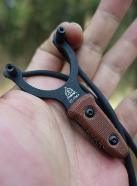 美国原装进口 Mini Slingshot MSLI-01 户外BC野营高碳钢迷你弹弓