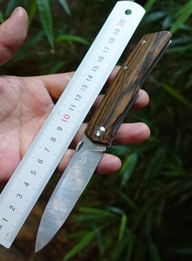 意大利原装进口FOXknives 大马士革钢高硬度折叠口袋小刀随身便携