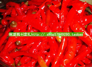 湖南湘西邵阳隆回特产妈妈自制老坛酸红辣椒泡菜农家土辣椒泡海椒