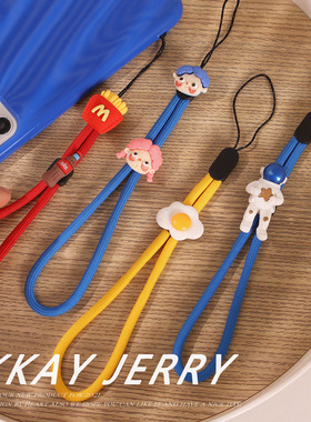 结实耐用◆手机挂绳女ins风网红可爱手机壳手腕绳 手机链挂饰挂链