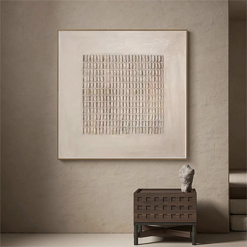 BAILU/白鹿纯手绘油画抽象装饰画图片