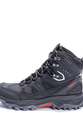探路者登山鞋男24秋冬户外运动高帮防滑保暖越野鞋男TFBBCM91953