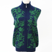 宽松针织衫 秋冬新款 毛衣外套 加厚拉链开衫 妈妈装 中老年女装 羊绒衫