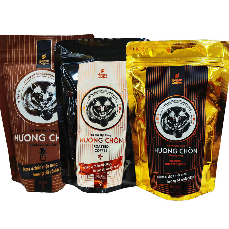 越南原装Honee纯黑猫屎咖啡豆