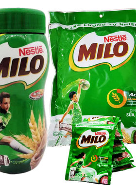 越南原装雀巢milo美禄巧克力可可粉麦芽糖冲饮速溶浓香固体饮料