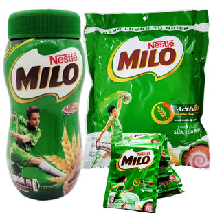 越南原装雀巢milo美禄巧克力可可粉麦芽糖冲饮速溶浓香固体饮料