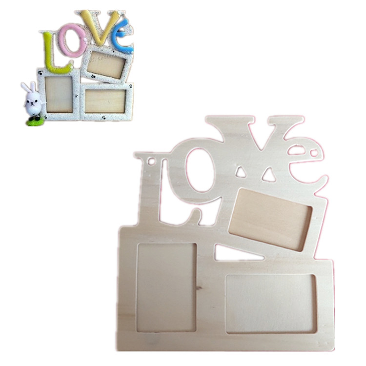 手工diy白模彩绘填色原木白胚love相框 超轻粘土雪花泥捏塑模型,玩具/童车/益智/积木/模型,白模填色/模具彩绘/石膏娃娃,淘宝优惠券,粉丝福利购,淘宝优惠卷