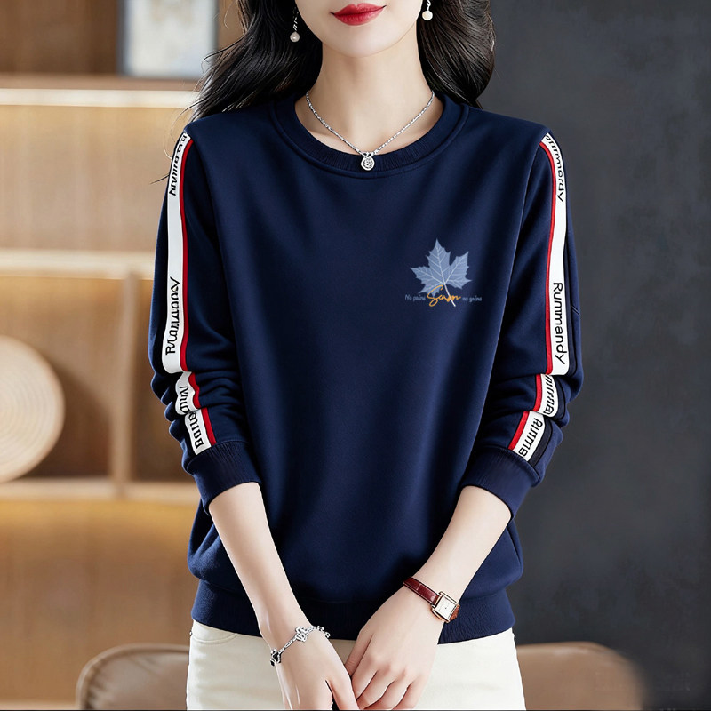 文艺简约洋气大码纯棉上衣