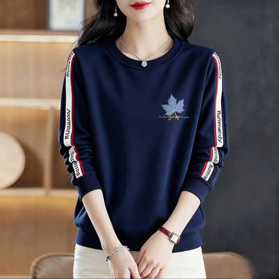 文艺简约洋气大码纯棉上衣