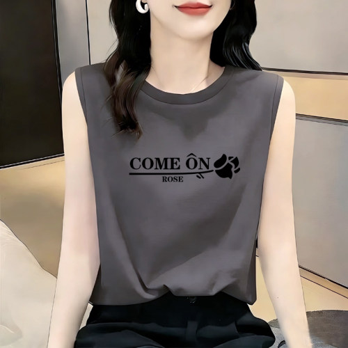 100%纯棉内搭吊带背心女
