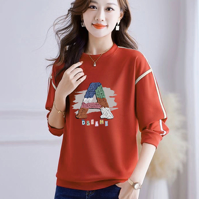 文艺减龄印花纯棉上衣