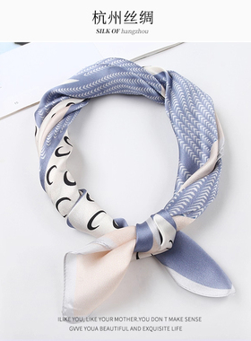 上海故事真丝丝巾节日礼物女2025新款围巾送妈妈礼盒桑蚕丝小方巾