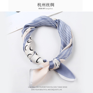 上海故事真丝丝巾节日礼物女2025新款围巾送妈妈礼盒桑蚕丝小方巾