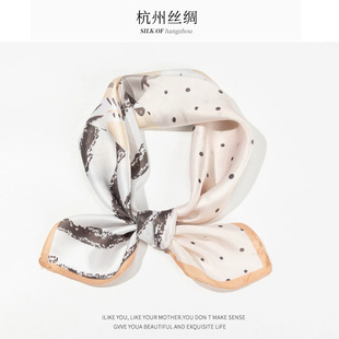 上海故事真丝丝巾女新款桑蚕丝小方巾节日送妈妈送长辈围巾礼盒