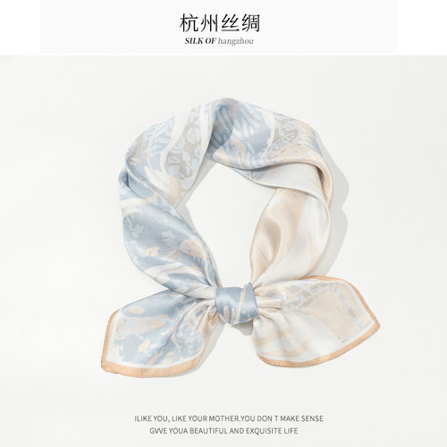 妈妈款国风丝绸桑蚕丝真丝丝巾