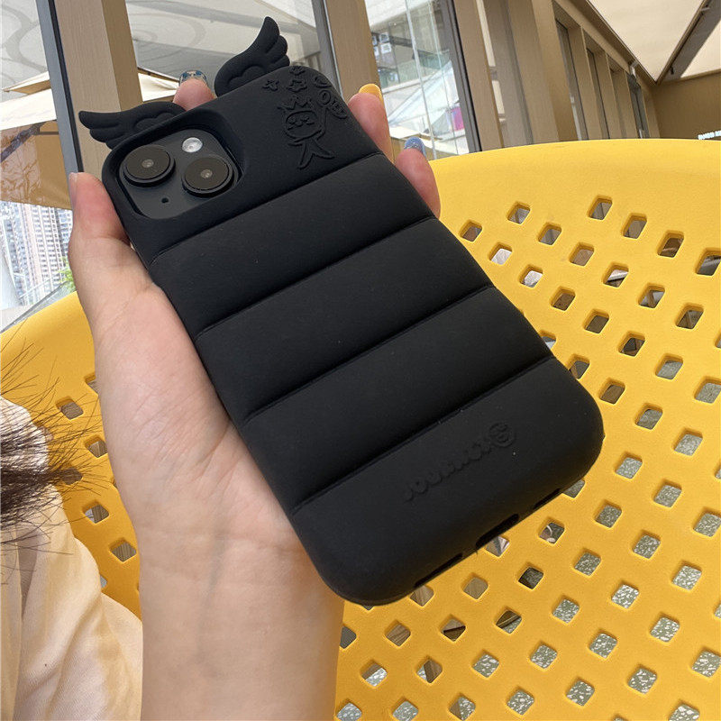 硅胶立体可爱天使翅膀手机壳