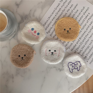 耳机包 收纳包 迷你airpods无线蓝牙毛绒冬季可爱女款通用保护套