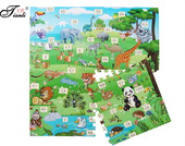 宝宝婴儿爬行垫儿童拼图泡沫地垫拼接铺地板垫子大号加厚家用环保