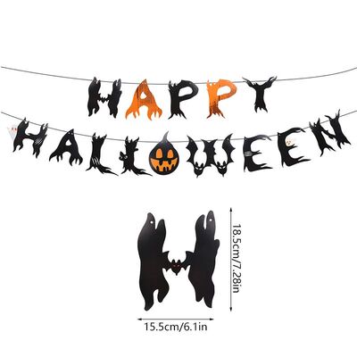 Paper Pumpkin Supplies Banner Pendants Party Home Happy Tric