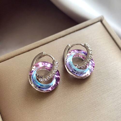 New Summer Artificial Fantasy Crystal Circle Ring Buckle Pen