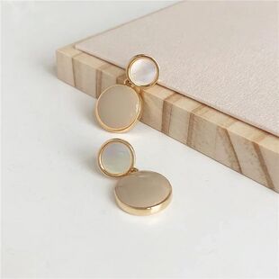 Vinage Red Green Enamel Waer Drop Earrings for Women Piercin