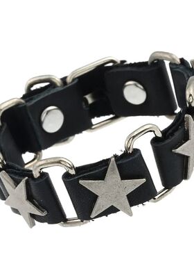 Individualiy Gohic Simple Rero Hip hop Punk Five-poined sar